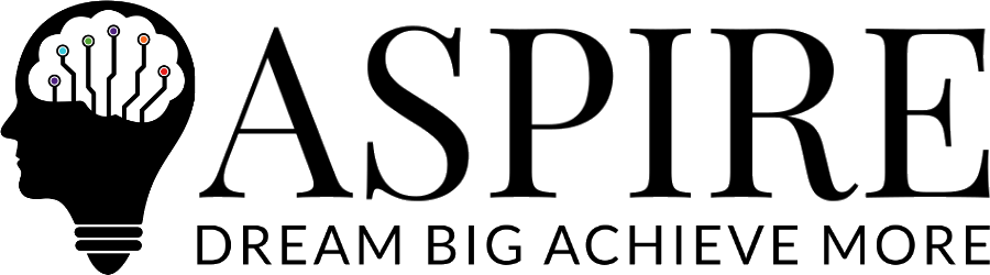 Λογότυπο Aspire — Dream Big Achieve More